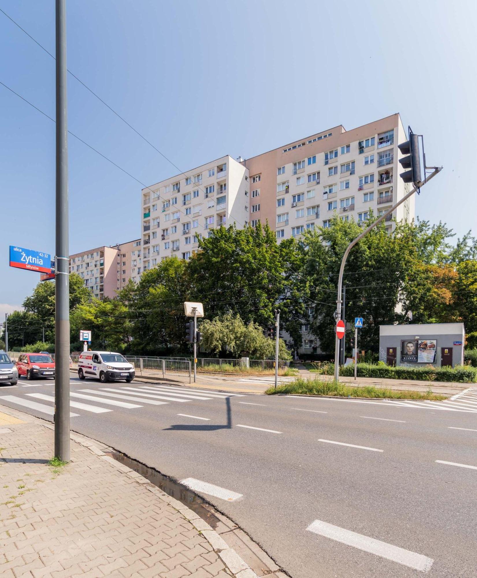 Blue Matcha Premium Apartment Okopowa Warschau Exterior foto